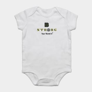 Be Strong Baby Bodysuit